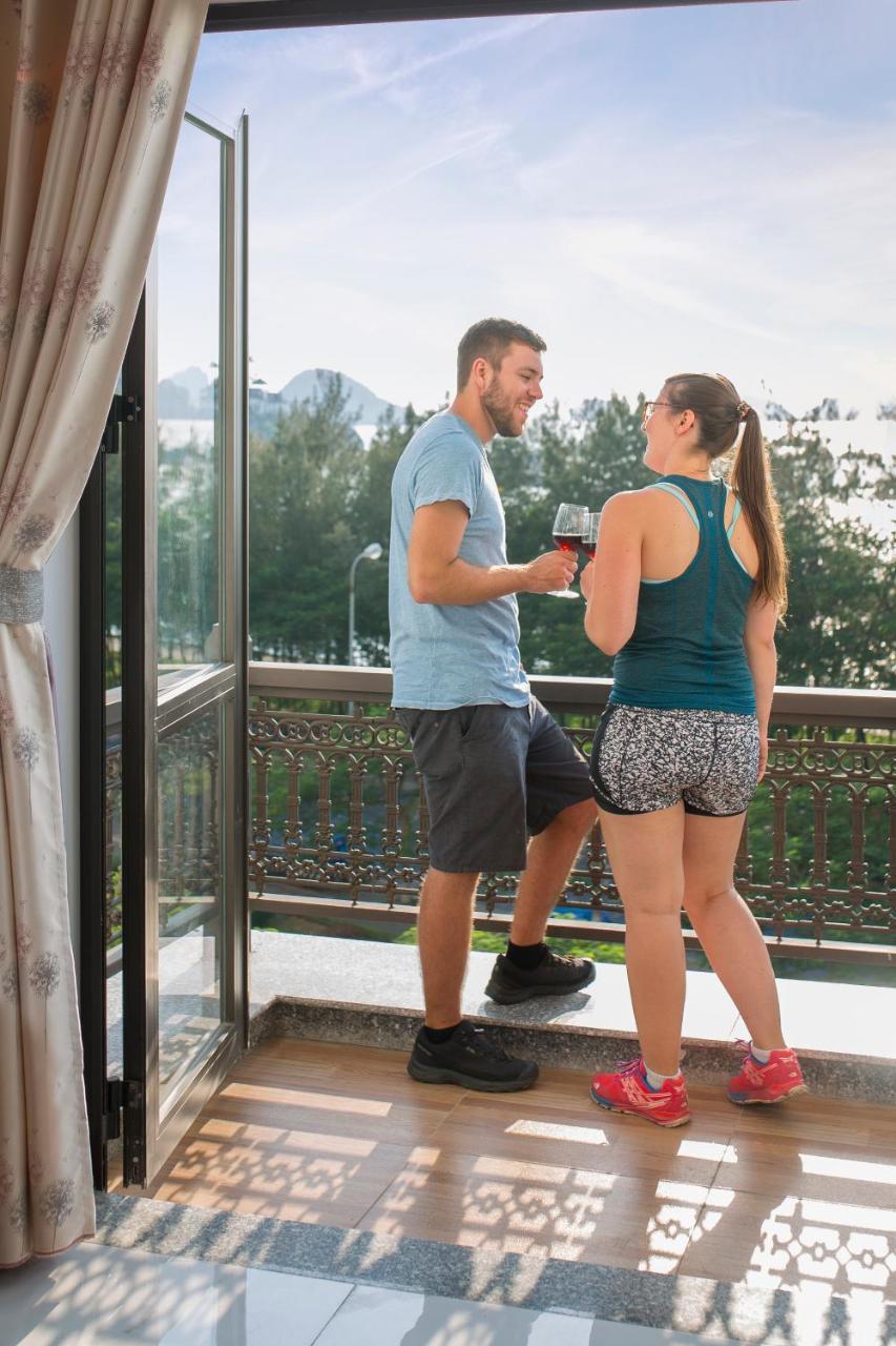 Quang Tung Hotel Dong Khe Sau Eksteriør bilde